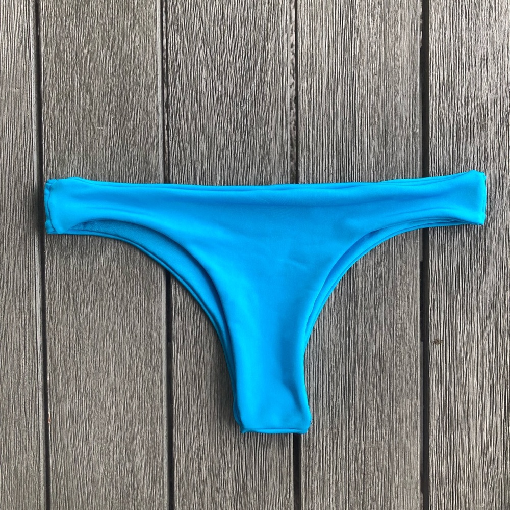 Brand New Baby Blue Thong  Swimwear Bottom